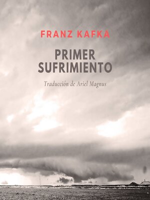 cover image of Primer sufrimiento